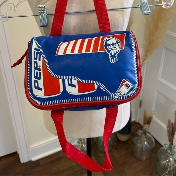 Vintage KFC and Pepsi small lunch bag 🍱 PFK 🍱 Lunch box 🍱 KFC - Picture 13 of 13